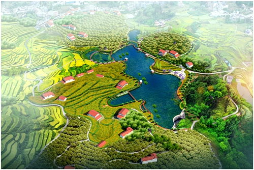 筠連縣石林湖景點建設將于6月底完工，打造旅游新亮點